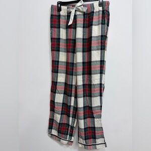 Victoria's Secret Multicolor Plaid Pants size Medium NWOT